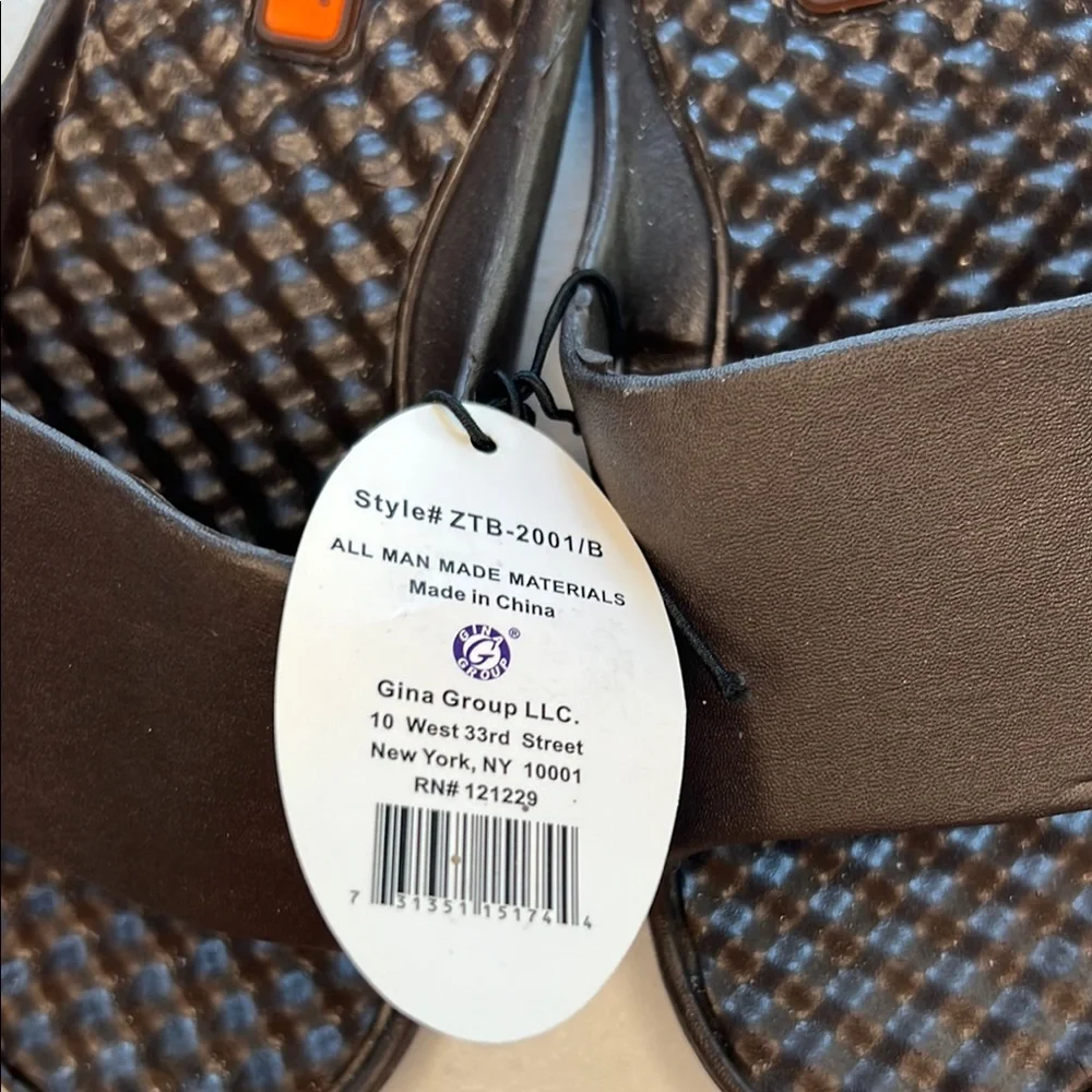 Sport‎ Boys' Sandals - brown and Orange Size 10/11